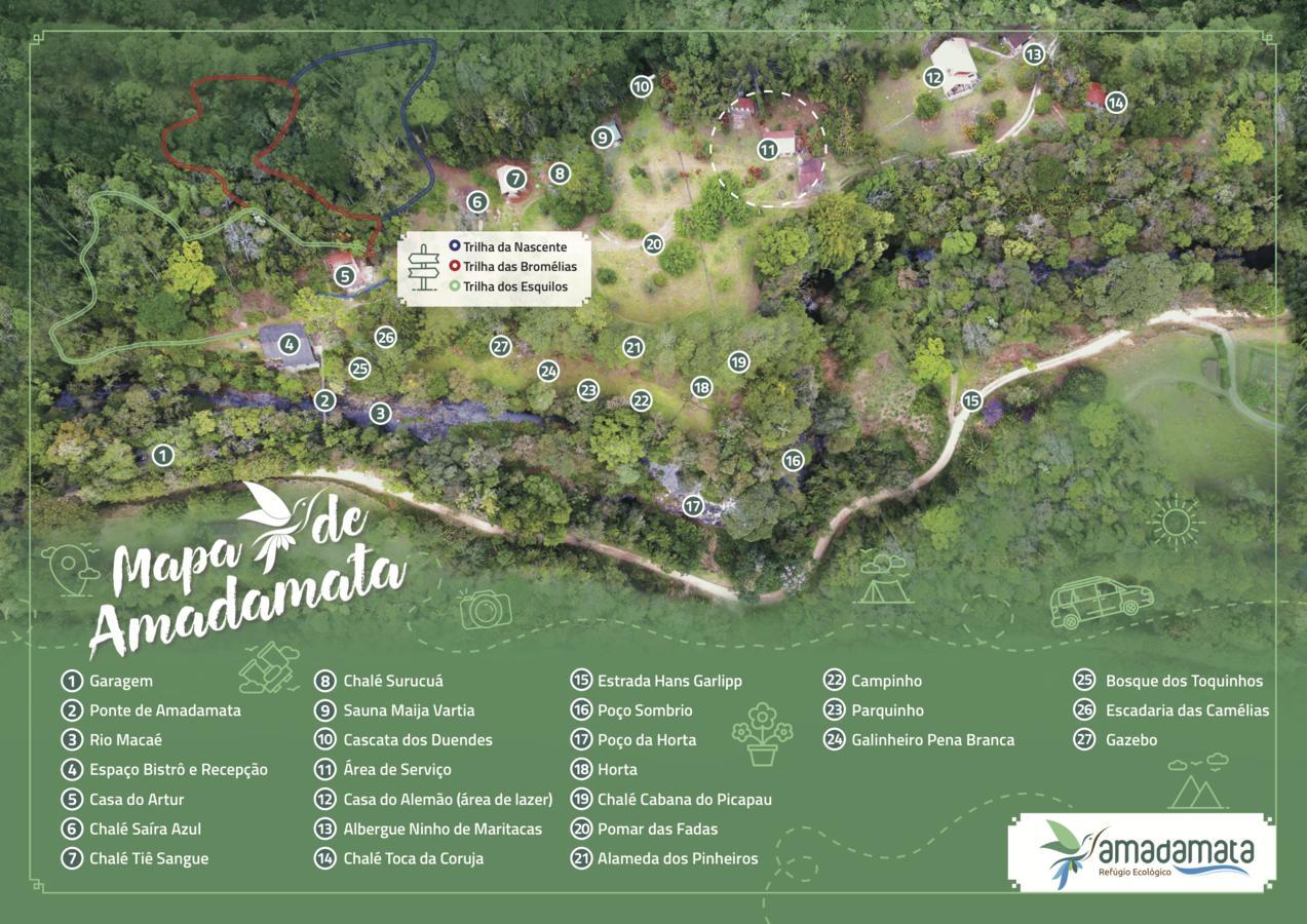 Casa de hóspedes Refúgio Ecológico Amadamata
